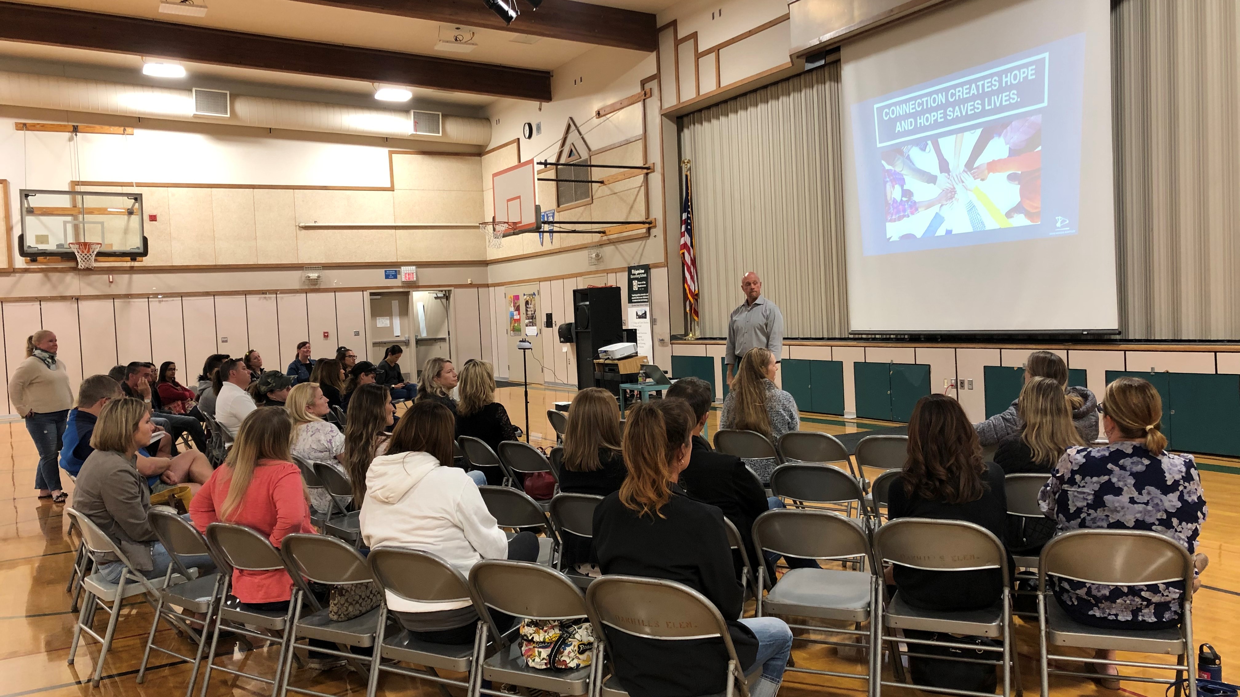 David Bartley Presenting at Parent as Educator Workshop
